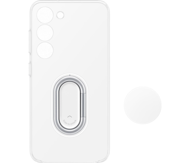 SAMSUNG Clear Gadget Case do Samsung S23 Transparentny - 1110111 - zdjęcie 3